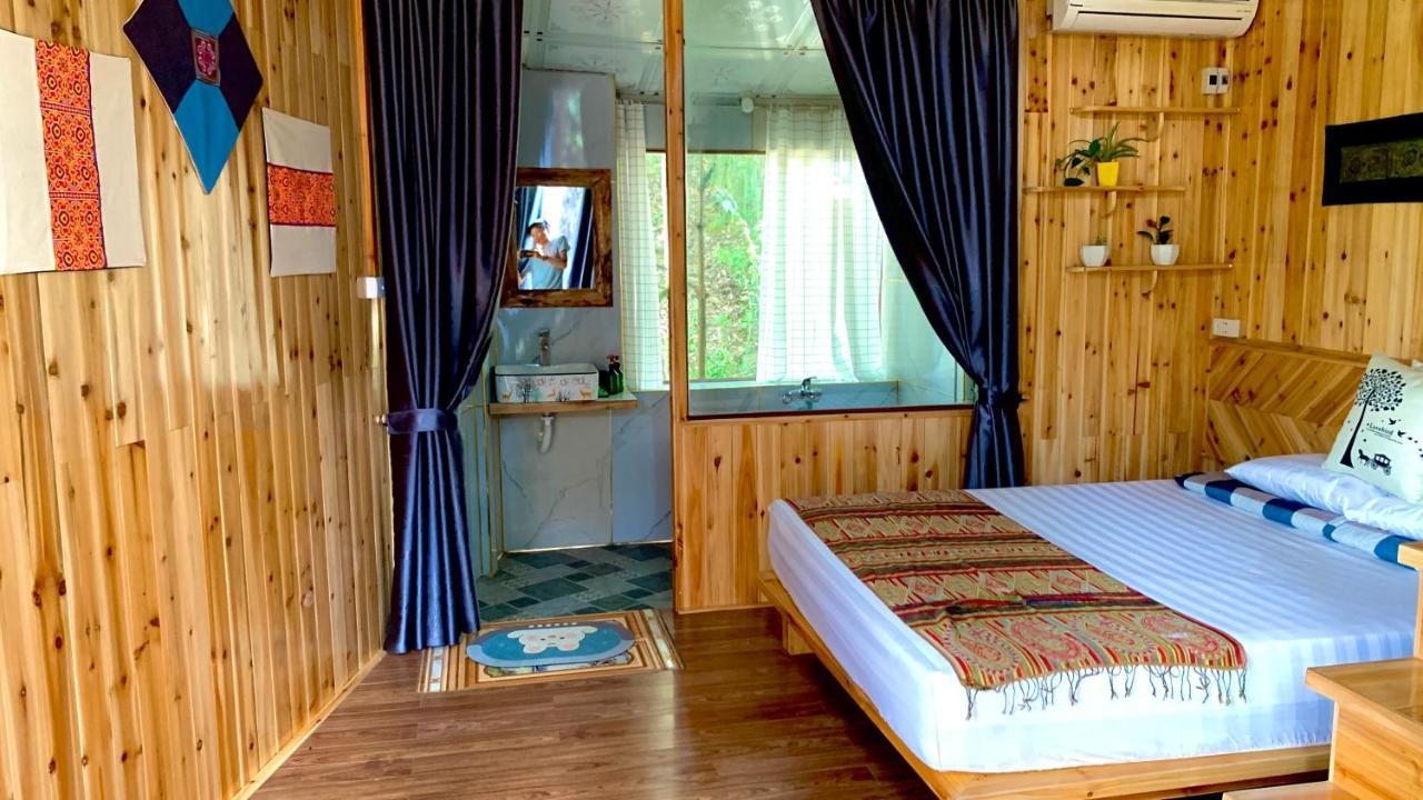 Nobita Homestay Bac Ha Dış mekan fotoğraf