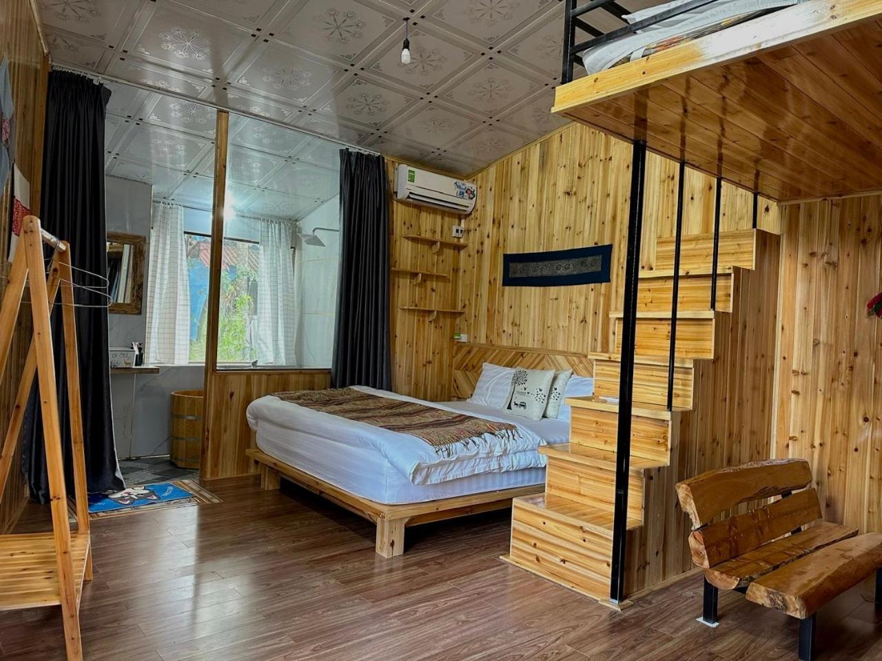 Nobita Homestay Bac Ha Dış mekan fotoğraf