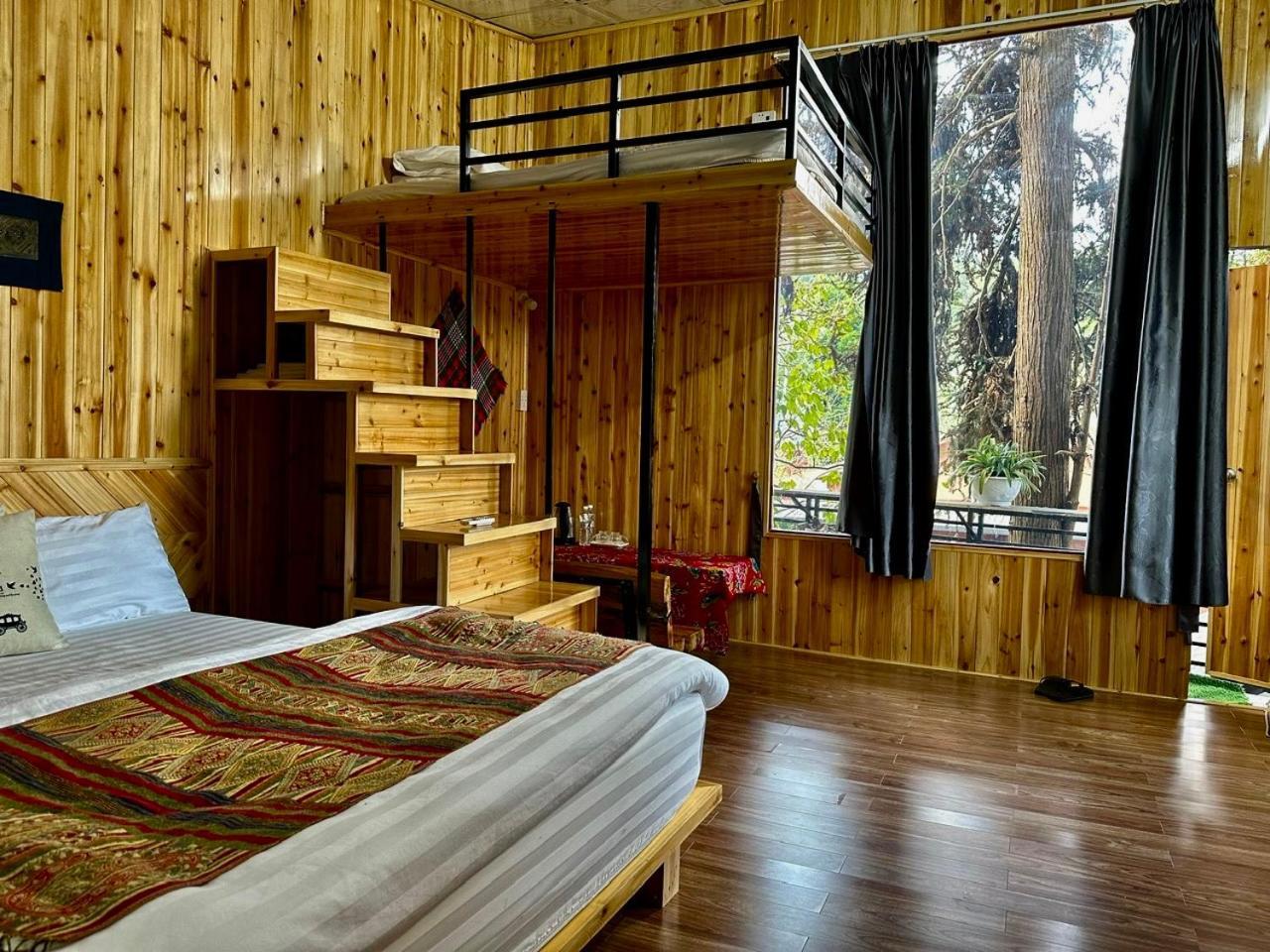 Nobita Homestay Bac Ha Dış mekan fotoğraf